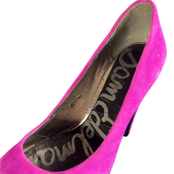Sam Edelman Fuschia Platform Pumps - Picture 11 of 14